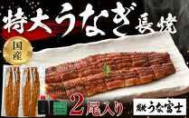 炭焼うな富士&nbsp;国産特大うなぎ長焼二尾入り&nbsp;|&nbsp;うなぎ&nbsp;鰻&nbsp;国産&nbsp;蒲焼き&nbsp;炭火焼き&nbsp;長焼き&nbsp;土用&nbsp;丑の日&nbsp;土用丑の日&nbsp;タレ付き&nbsp;高級&nbsp;グルメ&nbsp;ご飯のお供&nbsp;人気店&nbsp;ギフト&nbsp;人気&nbsp;おすすめ&nbsp;高級食材&nbsp;送料無料
