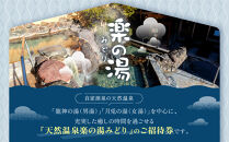 天然温泉みどり楽の湯　全日入泉ご招待券6枚セット