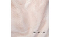 【南砺市】松井機業「城端しけ絹」美髪枕カバー　朱鷺（薄ピンク）