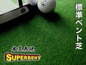 ゴルフ練習用SUPER-BENTパターマット90cm×3ｍシンプルセット【ポイント交換専用】