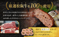【ふるさと納税】松阪牛100%ハンバーグ&nbsp;特大180g6枚　保存料添加物なし【友屋本店】