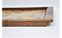 箱根寄木細工　袖付長盆(小)&nbsp;|&nbsp;工芸品&nbsp;装飾品&nbsp;民芸品&nbsp;木工品&nbsp;寄木細工&nbsp;クラフト&nbsp;木製&nbsp;オリジナル&nbsp;御盆&nbsp;袖付き&nbsp;デザイン&nbsp;手作り&nbsp;人気&nbsp;おすすめ&nbsp;伝統&nbsp;ギフト&nbsp;日本製&nbsp;観光&nbsp;お土産&nbsp;送料無料&nbsp;神奈川&nbsp;箱根