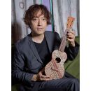 箱根寄木細工ウクレレ【小寄木柄：スタンダードモデル】 | 工芸品 装飾品 民芸品 木工品 寄木細工 クラフト 木製 ウクレレ 楽器 高品質 デザイン 伝統工芸 人気 おすすめ ギフト 伝統 日本製 観光 お土産 送料無料 神奈川 箱根