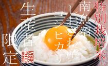 【令和7年産】【定期便2Kg×3ヶ月】【特別栽培米】&nbsp;契約生産者限定&nbsp;&nbsp;南魚沼しおざわ産コシヒカリ