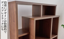 フレーム（ハイタイプ）オープンシェルフH&nbsp;ダークブラウン&nbsp;幅&nbsp;85&nbsp;高さ155&nbsp;間仕切り収納