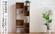 PATH&nbsp;パス&nbsp;オープンボード&nbsp;(ハイタイプ)&nbsp;ライトブラウン&nbsp;幅80&nbsp;高さ181&nbsp;変化に富んだ収納スペース