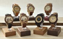 木製腕時計　シルバーリングタイプ　ＵＴ－3－Ｋケヤキ_01353
