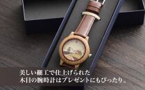 木製腕時計　寄木タイプ　ＵＴ－Ｙ０１－Ｎナラ_01356