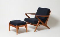 バナード&nbsp;オットマン&nbsp;無垢材&nbsp;北欧家具デザイン