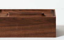 ティッシュボックス&nbsp;クラフトマンシップ&nbsp;ウォールナット