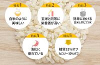 金芽ロウカット玄米 8kg（2kg×4）
