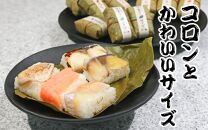 柿の葉すしセット(のどぐろ、三味(鮭、鯛、鯖)、焼鯖) 計18貫入《5種の味が楽しめる大人気のセット！》／ 寿司 柿の葉 取り分け お手軽 あわら