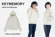 《0》レディースS～M　プルオーバーパーカー　BEIGE