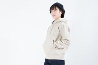 《0》レディースS～M　プルオーバーパーカー　BEIGE