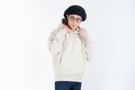 《0》レディースS～M　プルオーバーパーカー　BEIGE