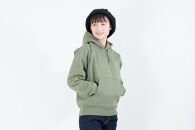 《0》レディースS～M　プルオーバーパーカー　OLIVE