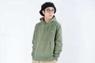 《0》レディースS～M　プルオーバーパーカー　OLIVE