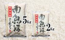 【令和7年産】【定期便：5Kg×3ヶ月】特別栽培&nbsp;生産者限定&nbsp;&nbsp;南魚沼しおざわ産コシヒカリ