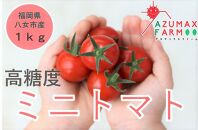『トマトの数だけ笑顔が生まれますように』福岡県八女市から直送！高糖度ミニトマト１kg