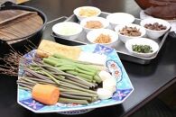 「山菜・きのこが沢山入った大曲納豆汁」日本料理　花よし