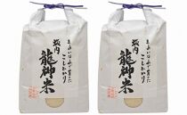 【ＪＡいび川プレミアム】坂内龍神米 (白米5kg×2袋)