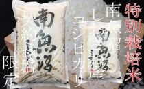 【定期配送２Kg×3ヶ月】特別栽培 生産者限定  南魚沼しおざわ産コシヒカリ