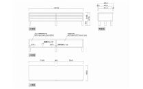 テレビ台 テレビボード 幅160 ホワイトオーク 無垢材 引き出し 収納 デッキ収納 TV台 ローボード 脚付き 大川家具 丸田木工 フェント