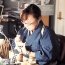 【神戸珠数店】〈京念珠〉空女華薩摩「黒地金彩」特上水晶&nbsp;女性用数珠｜京都&nbsp;念珠&nbsp;仏具［&nbsp;京都&nbsp;京念珠&nbsp;珠数&nbsp;数珠&nbsp;仏具&nbsp;レディース&nbsp;人気&nbsp;おすすめ&nbsp;お取り寄せ&nbsp;通販&nbsp;送料無料&nbsp;ふるさと納税&nbsp;］