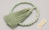 【神戸珠数店】〈京念珠〉女性用数珠 上ビルマ翡翠