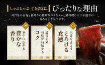 神戸牛 しゃぶしゃぶ・すき焼き用 かた・もも 500g KBS2