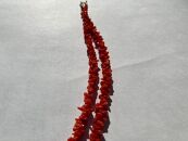 赤珊瑚ロングネックレス