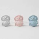 手のひらサイズのたぬき SHIGA★LUCKY　3色セット【信楽焼・明山】