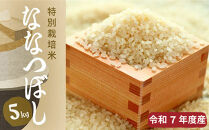 【R7年産新米】北海道産特別栽培米 アポイ米（ななつぼし）5kg
