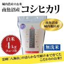 【令和6年産 】新潟県 南魚沼産 コシヒカリ お米 こしひかり 無洗米 のし 贈り物  熨斗 贈答用 令和6年産 城内農産 特A地区米 4kg(2kg×2袋)