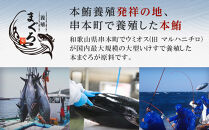 プレミア和歌山認証品&nbsp;本マグロ（養殖）トロ＆赤身セット　3kg［KS14］