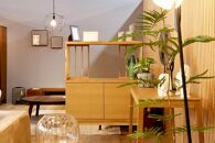 【開梱設置】高野木工&nbsp;TONG&nbsp;トン&nbsp;90セット(H42)&nbsp;A1&nbsp;ウォルナット【10年保証】