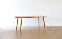 高野木工&nbsp;ルーベ&nbsp;180×90ダイニングテーブル&nbsp;ホワイトオーク