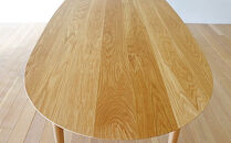 高野木工 ルーベ 180×90ダイニングテーブル ウォルナット