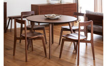 【開梱設置】高野木工&nbsp;RIALTO&nbsp;CHAIR&nbsp;リアルト&nbsp;チェア&nbsp;ウォルナット&nbsp;板座&nbsp;【10年保証】