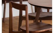 【開梱設置】高野木工&nbsp;RIALTO&nbsp;CHAIR&nbsp;リアルト&nbsp;チェア&nbsp;ウォルナット&nbsp;板座&nbsp;【10年保証】