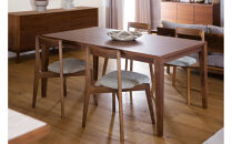 【開梱設置】高野木工&nbsp;RIALTO&nbsp;CHAIR&nbsp;リアルト&nbsp;チェア&nbsp;ウォルナット&nbsp;布座&nbsp;【10年保証】