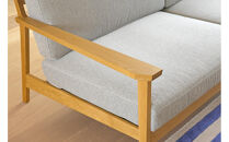 【開梱設置】高野木工&nbsp;CEBU&nbsp;セブ&nbsp;ソファ&nbsp;3人掛け&nbsp;オーク&nbsp;【10年保証】