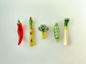 イホシロ窯　手作り　野菜（人気）箸置き５種類【ポイント交換専用】