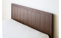 【開梱設置】高野木工&nbsp;THOMSON&nbsp;BED&nbsp;トムソン&nbsp;ダブル&nbsp;ウォルナット【10年保証】