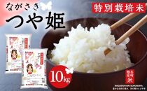 【AA038】長崎県産米 令和3年産 ながさきつや姫（特別栽培米）10kg（5kg×2）