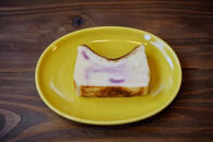 屋久島の手作りバスクチーズケーキ&nbsp;（ムラサキイモ）