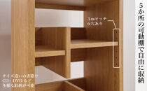 LANE(レーン)&nbsp;シェルフ45&nbsp;&nbsp;オーク&nbsp;幅45&nbsp;高さ180&nbsp;ハイタイプ&nbsp;多目的ラック