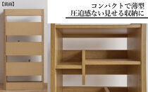 LANE(レーン)&nbsp;シェルフ60L&nbsp;オーク&nbsp;幅60&nbsp;高さ120&nbsp;ロータイプ&nbsp;多目的ラック