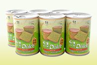 米粉パン缶詰　結Musubi　ドルチェ モリンガ（グルテンフリー）6缶　長期保存備蓄