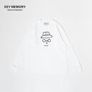 《2》【KEYMEMORY】バケットハットロングＴシャツ　WHITE